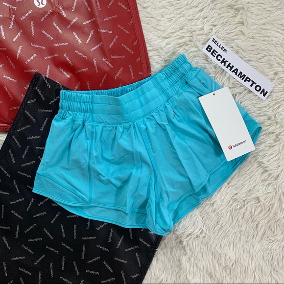 lululemon athletica Pants - ❌Lululemon HOTTY HOT LOW-RISE LINED SHORT 2.5"
Color Electric Turquoise